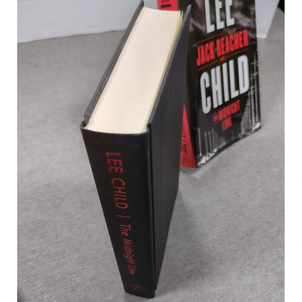 Lee Child The Midnight Line First Edition Jack‎ Reacher Novel 22